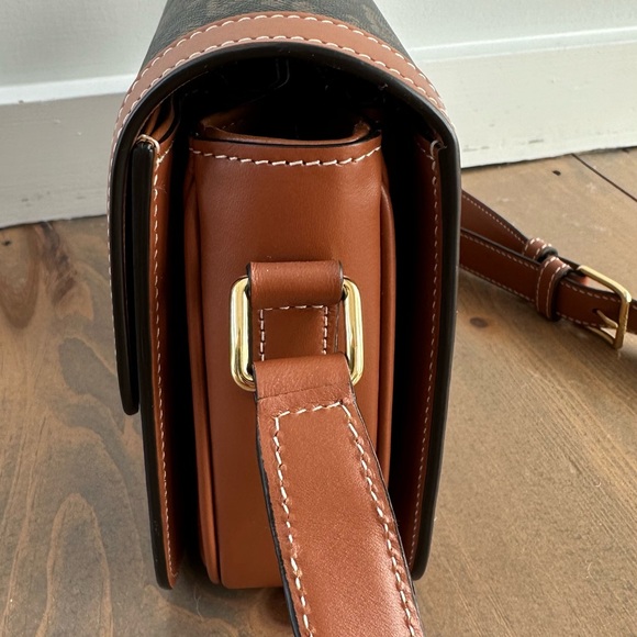 Classique Triomphe bag in Triomphe Canvas and Calfskin - Picture 14 of 14